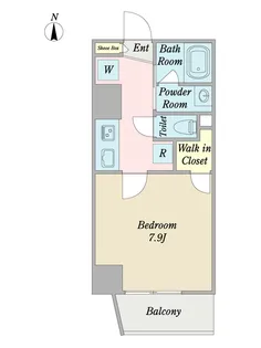 グラントルチェ【6階】の間取り