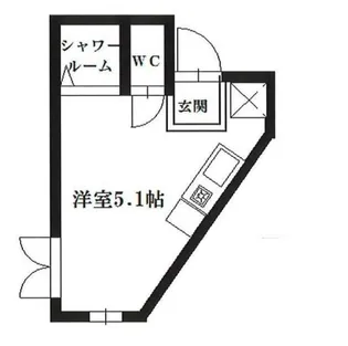 東京都中野区上高田3【アパート】の間取り