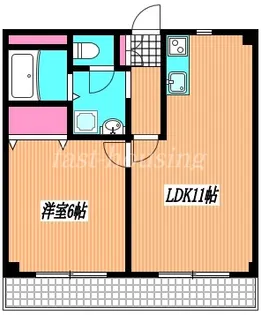 ラルブルデュ・グランドーム【1階】の間取り