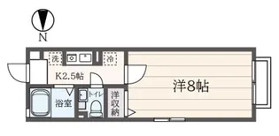 神奈川県横浜市南区中村町5【アパート】の間取り