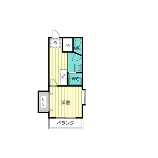 パークハウスタカシ【1階】の間取り