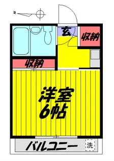 ビーチハイム【1階】の間取り