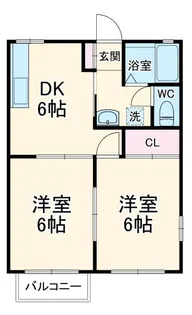 フォーリアB【2階】の間取り