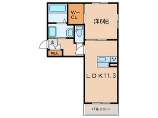 グランドシャーメゾン武庫之荘【3階】の間取り