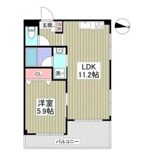 小平ファミリーマンション【1階】の間取り
