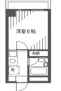 鈴木ビル【1階】の間取り