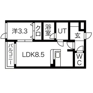 アルトリア【1階】の間取り