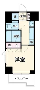 ルーブル横濱反町【6階】の間取り