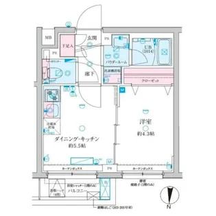 東京都葛飾区東立石1【マンション】の間取り