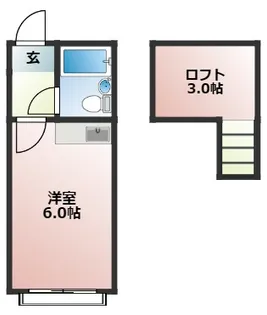 プラザドゥノーブル【1階】の間取り