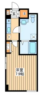 ラビバーレ阪東橋【4階】の間取り