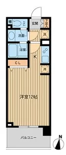 ドゥーエ横濱台町【9階】の間取り
