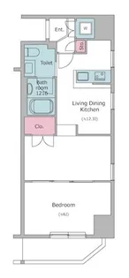 東京都台東区台東4【マンション】の間取り