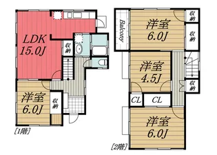 千葉県市原市東国分寺台1【一戸建】の間取り