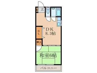 メイゾン平安【3階】の間取り