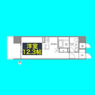 Gramercy Shirakawa Koen【9階】の間取り