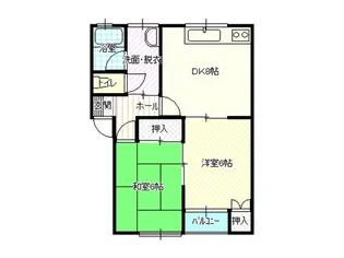 メゾン・ドゥ・セレッソ【2階】の間取り