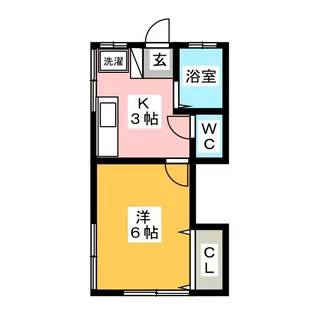HOUSE HORIKITA【2階】の間取り