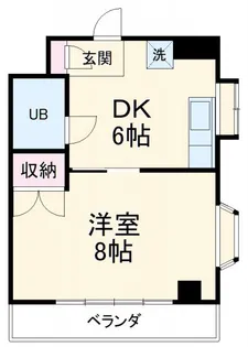 あけぼのSSビル【4階】の間取り