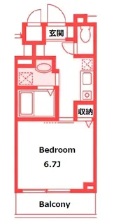 EARTH浅間町【3階】の間取り