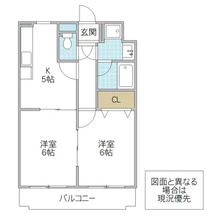 ソレイユ ル ヴァン【1階】の間取り
