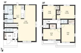 東京都国立市泉3【一戸建】の間取り