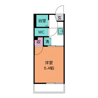 コーポいこい A棟【2階】の間取り