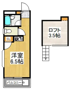 リバー・グリーン【1階】の間取り