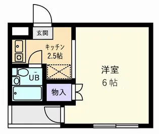 アメニティコウヤマ第11ガーデン【1階】の間取り