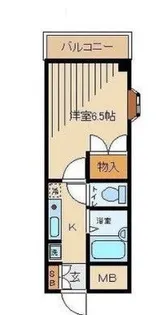 Urban View Shibata【4階】の間取り