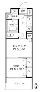 DuoStage白金高輪 デュオステージ白金高輪【5階】の間取り
