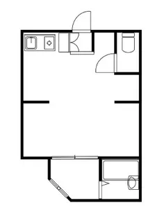 フォレストII【1階】の間取り