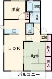サンハイツ加古川II【2階】の間取り