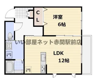 ピンズ田熊【1階】の間取り