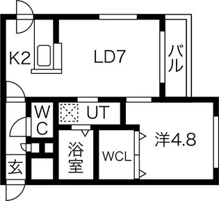 nina(ニーナ)【3階】の間取り
