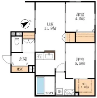 【新築☆旭化成ヘーベルメゾン】Grace court東棟【1階】の間取り