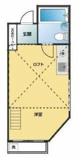 フローラル・コーポ柳沢【2階】の間取り