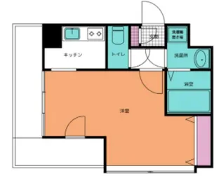 プレール天王洲アイル弐番館【2階】の間取り