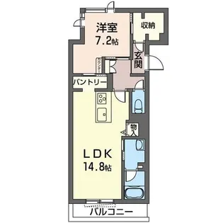 クレッシェンド【2階】の間取り