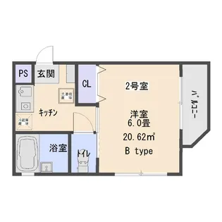 オーインII【3階】の間取り