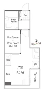 ホープベル西早稲田【1階】の間取り