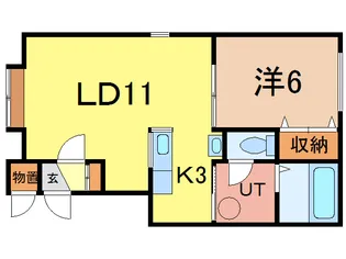 SKY CITY【1階】の間取り