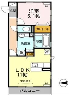 アルページュ大森 C棟【2階】の間取り