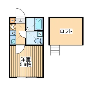 アザーレ鶴川【2階】の間取り