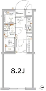 XEBEC経堂【3階】の間取り