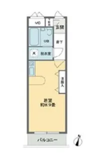 カーサグラン東向島【7階】の間取り