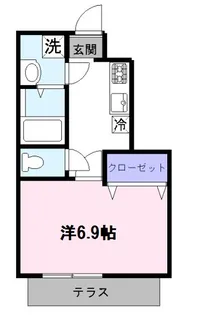 エバーソレーユ【1階】の間取り