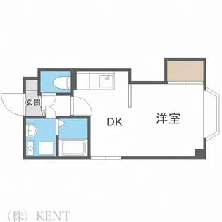 ルナガーデン琴似【3階】の間取り