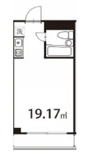 ミタカハイム【4階】の間取り