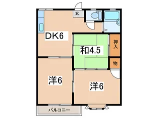 エステ-トフジの間取り